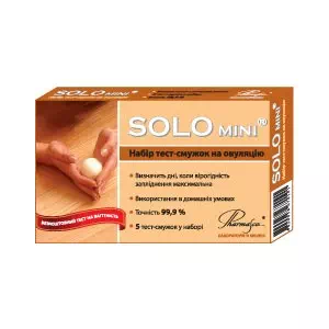 тест-полоска на овуляцию SOLO mini №3- цены в Днепре