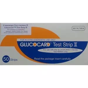 Тест полоски Glucocard№50- цены в Лимане