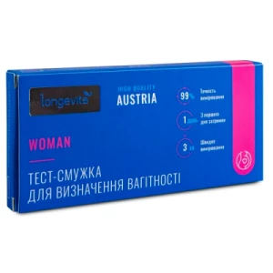 Тест-смужка для визначення вагітності Longevita Woman №1- ціни у Червонограді