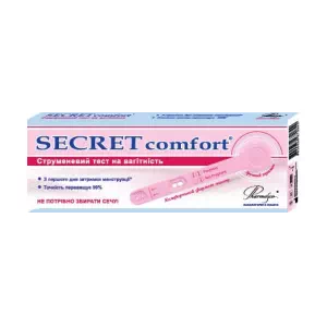 Тест-струйн. д опр.беремен.Secret Comfort- цены в Днепре