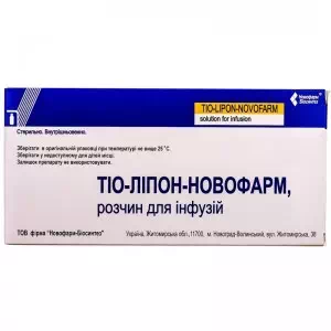 Тио-Лиопон Турбо раствор для инфузий 12 мг/мл во флаконах по 50 мл 10 шт- цены в Хмельнике