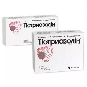 Инструкция к препарату тиотриазолин р-р д ин. 25мг мл 2мл №10