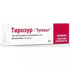 Отзывы о препарате Тирозур гель туба 5г