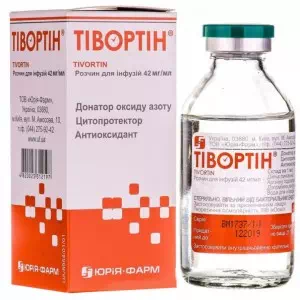 Тівортін розчин д/інф. 42 мг/мл по 200 мл у пляш.- ціни у Олександрії