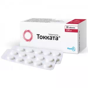 ТОККАТА таблетки, в/плів. обол. по 150 мг №30 (10х3)- ціни у Покрові