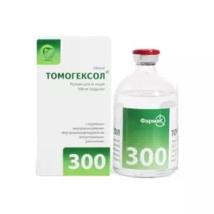 Томогексол розчин для ін'єкцій 300мг йоду/1мл флакон 20мл №1- ціни у Дніпрі