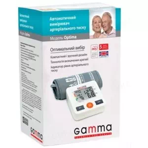 Тонометр Gamma Optima автомат.- цены в Миргороде