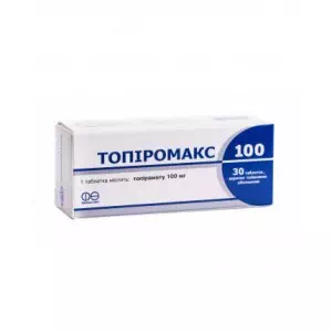 топиромакс 100 тб п о 100мг №30- цены в Житомир