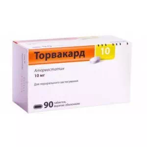 Отзывы о препарате Торвакард таблетки 10мг №90