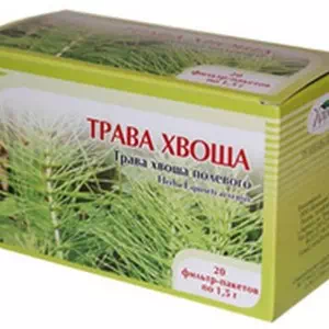 Хвоща полевого трава 1.5г пакеты №20- цены в Тернополе