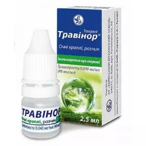 Відгуки про препарат ТРАВІНОР краплі оч., р-н 0.04 мг/мл по 2.5 мл у флак.-крап. поліпроп.