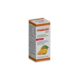 Травісил Нео трав.сироп з абрикос.смаком 100мл- ціни у Червонограді