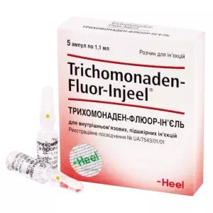 Трихомонаден-флюор-иньель раствор для инъекций ампулы по 1,1мл №5- цены в Тараще