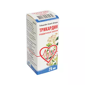 Трикардин краплі 25мл- ціни у Кропивницький