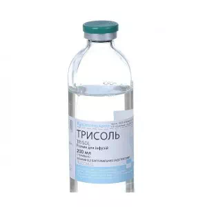 Трисоль раствор для инъекций бутылка флакон 200мл- цены в Никополе