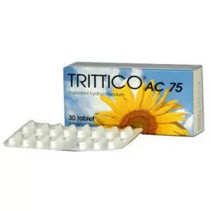 Триттико таблетки пролонгированного действия 75мг №30 (15х2) блистер- цены в Днепре