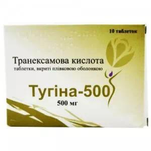 Тугина-500 табл.п п о 500мг №10- цены в Луцке