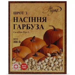 Гарбуз насіння ШРОТ 300г- ціни у Краматорську