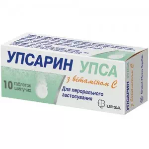 Инструкция к препарату Упсарин УПСА таблетки шипучие №10