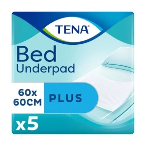 Урологічні сечопоглинаючі пелюшки TENA Bed Plus 60x60 №5- ціни у Покровську