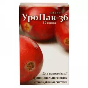 Уропак-36 капсулы диетическая добавка №30- цены в Днепре