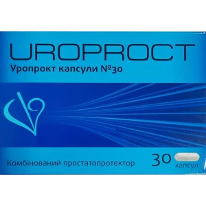 Уропрокт капсулы №30(10х3)- цены в Конотопе