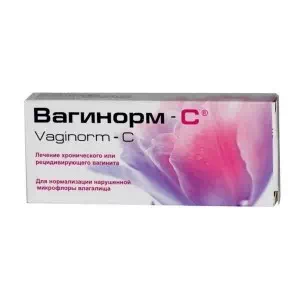 Вагинорм С таблетки вагинальные 250мг №6- цены в Днепре