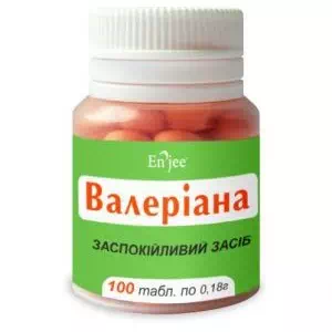 Валеріана таблетки 0,18г №100 флакон- ціни у Миколаїві