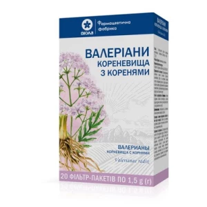 Валерианы корень пакеты 1.5г №20 Виола- цены в Ровно