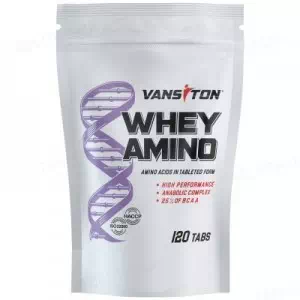 Амінокислотний комплекс Vansiton Whey Amino (Вей Амино), 120 таблеток- ціни у Обухові