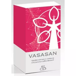 Инструкция к препарату VASASAN,6 блистеров по 10 капсул300мг в 1 капсуле