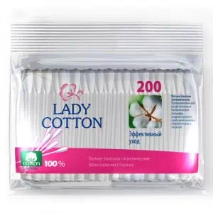 Ватні палички Lady Cotton п етил.№200- ціни у Конотопі