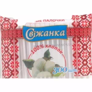 Ватные палочки Свижанка №300 п э пакет- цены в Павлограде