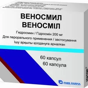 Інструкція до препарату ВЕНОСМІЛ КАПС.200МГ №60(10X6)