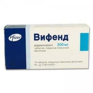 Віфенд таблетки 200мг №14- ціни у Переяслав - Хмельницькому