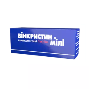 Винкристин-Мили раствор для инъекций 1мг 1мл 1мл флакон №1- цены в Покровске