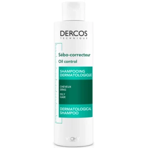 Виши Деркос себорегулирующий шампунь для жирных волос 200мл- цены в Днепре