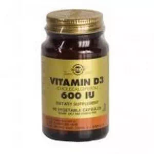Вітамін Д3 600МО капс.№60- ціни у Дніпрі