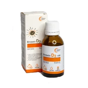 Вітамін D3-лік краплі 30мл- ціни у Маріуполі