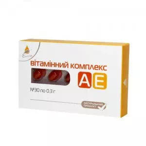 Вітамінний комплекс АЕ капс. 0.3г N30- ціни у Кропивницький