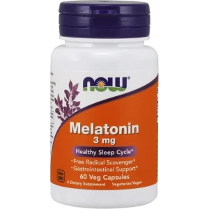 Витамины NOW Мелатонин капсулы 3мг №30- цены в Обухове