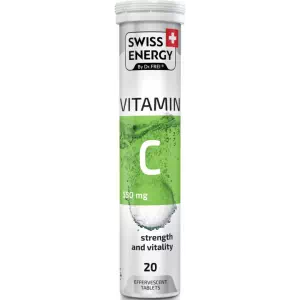 Витамины шипучие Swiss Energy Vitamin C №20 + 1- цены в Покрове