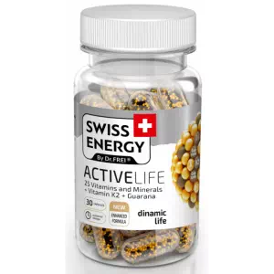 Витамины Swiss Energy by Dr.Frei ActiveLife капс.№30- цены в Переяслав - Хмельницком