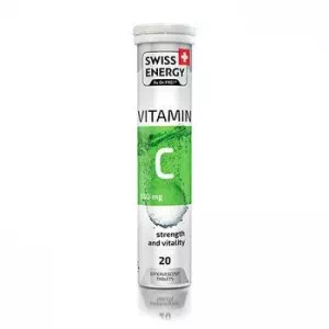 Витамины Swiss Energy by Dr.Frei Vitamin C табл.шип.№20- цены в Новомосковске