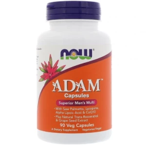 Отзывы о препарате Витаминный комплекс для мужчин NOW Adam капсулы №90
