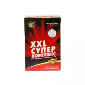 XXL-СУПЕР КОМПЛЕКС капс. (ХХL 0,3 N4+XXL 0,5 N60)- ціни у Дружківці