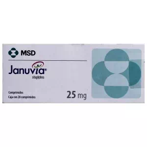 Янувия таблетки, п/плен. обол. по 100 мг №28 (14х2)- ціни у Марганці