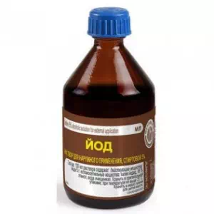 Йод раствор спиртовой для наружного применения 5% флакон 10мл Виола- цены в Полтаве