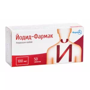 Йодид-Фармак таблетки 100мг №50- цены в Днепре