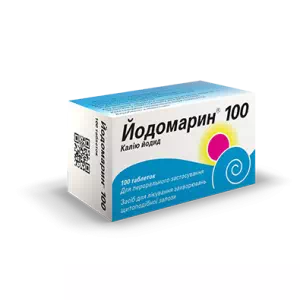 Йодомарин 100 таблетки 100мкг №100- цены в Днепрорудном